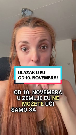 Novi sistem EES za ulazak u EU od 10. novembra!