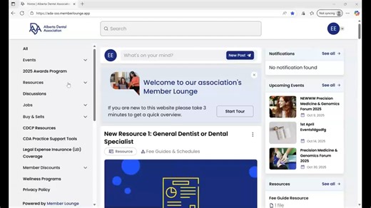 ADA Learning Lounge Guide