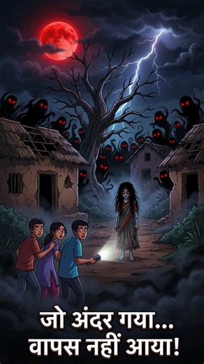 शापित गाँव 😱 | Haunted Village Horror Story in Hindi | 2D Animation | #narrativehorror #folkhorror
