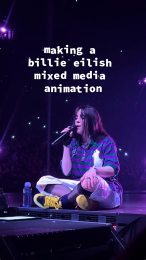 Billie Eilish Mixed Media Animation Process