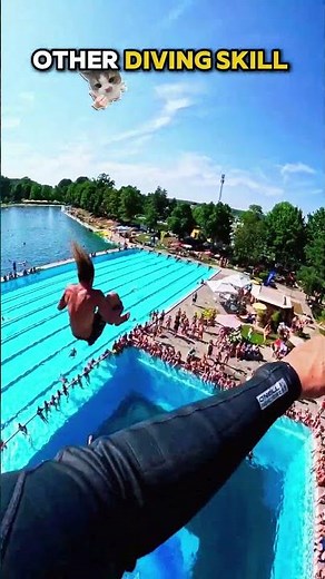 other diving skills vs this one😈🔥