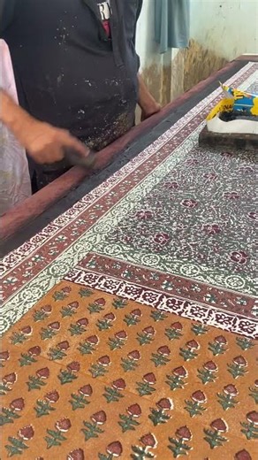 Wooden Block Print Process Step by Step