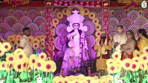 Saraswati Puja II Delhi Public School Ruby Park, Kolkata "May the divine grace of Goddess Swaraswati be with you today and always, guiding you towards the path of knowledge and wisdom" | Delhi Public School Ruby Park, Kolkata