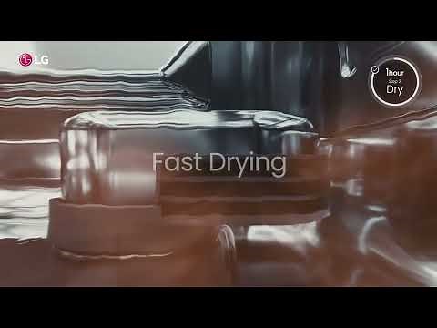 LG Smart Dishwashers with 1-Hour Wash & Dry Cycle