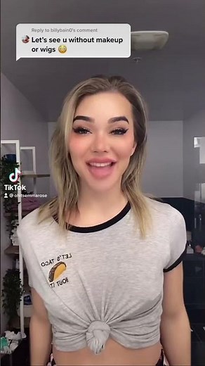 Without Makeup or Wigs 😘