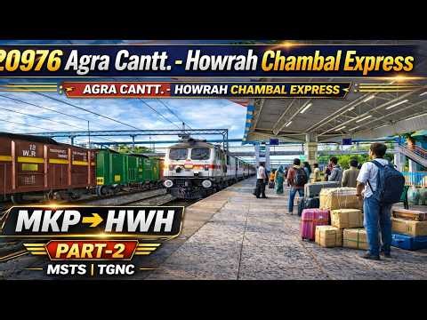 Ultimate Run! 20976 Chambal Express | Manikpur → Howrah | Open Rails TGNC | PART-2