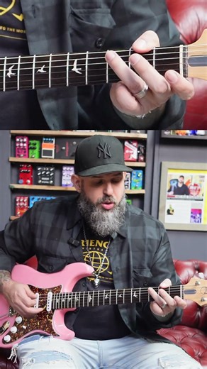 How to Play My Girl on Guitar | Easy Iconic Riff & Chord Tutorial (Video 41/365) #shorts