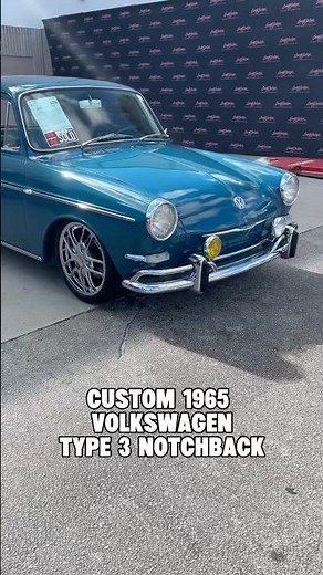 Custom 1965 Volkswagen Type 3 Notchback! SOLD at BARRETT-JACKSON!