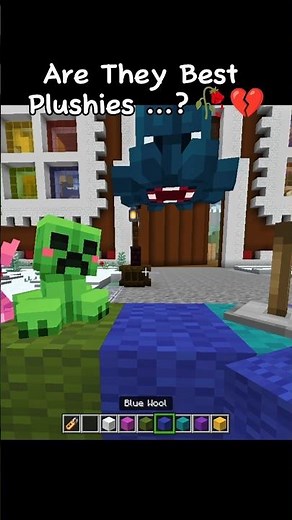 I found the CUTEST Plushies in Minecraft! 🥀💔