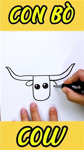 Learn to Draw a Cow in the Meadow for Kids | Fun Drawing Lessons for Children