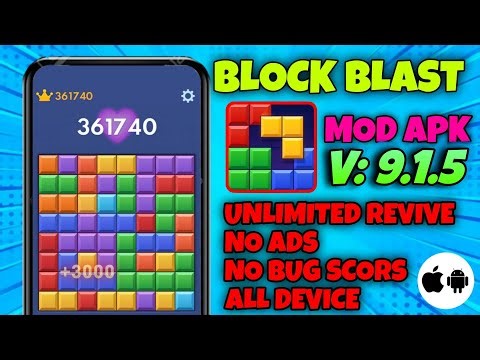 Block Blast Mod Apk Download - Latest Version V 9.1.5 , Unlimited Revive, Vip Mod, IOS/Android 2025