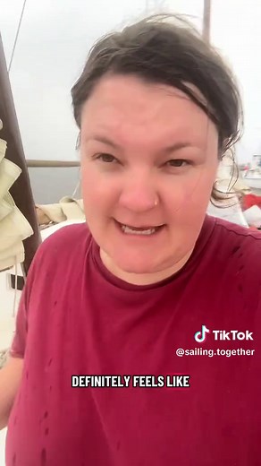 The most beautiful and intense sky I’ve ever seen! One thing I love about sailing is the amount nature we get to witness. It’s all around us all the time. It feels like a really feels like a privilege. 🥹 #sailing #liveaboardlife #lifeonthewater #alternativelifestyle #natureathome