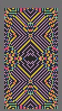 Pieces of Space ♫ ##cellularautomata #mathart #algorithmicart #shorts