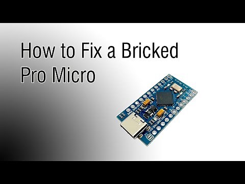 Flash Bootloader onto Arduino Pro Micro