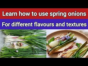 how to use spring onions