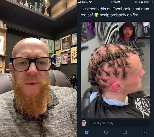 #duet met @Nate Meets World #InLove this is verh special #hair #beauty #reactionvids #hairdresserreacts