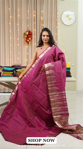 Sangamam Fabrics | Sarees & Custom Fits. Timeless. Just for you. on Instagram: "SEARCH CODE: SGM2015S 🌟🌟SEMI TUSSAR SILK SAREE 🌟🌟 📌 PRICE: ₹950/- 🚚‼️ FREE SHIPPING ‼️📦 📌 READY TO DISPATCH 🌟🌟 📌 FOR BOOKING: 1️⃣ Visit our website: 🌐 www.sangamamfabrics.in 2️⃣ Send a screenshot of the product you wish to purchase on WhatsApp 📱 9074688310 (Please mention the product details) 📌 FANCY ITEMS: No colour / print guarantee ❌ NO EXCHANGE / NO RETURN 🚫 ❗ Please note that the colours of the ou