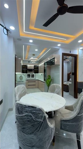 ☎️: 7303395595 130 Gaj L-Corner 4 BHK 3 Side Open Flat in Uttam Nagar West | Lift and Car Parking