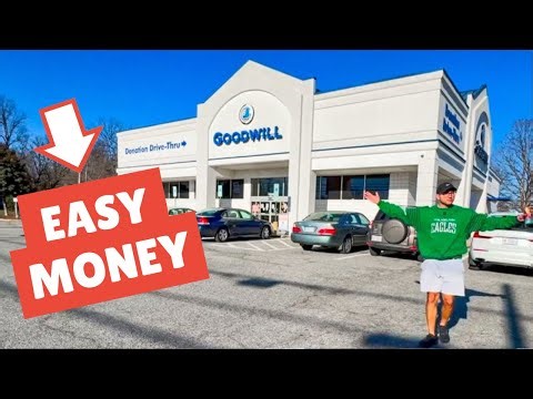 NEVER Leave Money Behind at Goodwill: Thrifting Low-Cost Everyday Items to Flip for Profit on Ebay