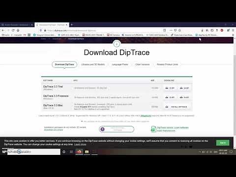 how to download and install diptrace software | PCB designing | diptrace software