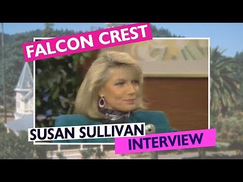 Falcon Crest: Susan Sullivan Interview Gary Collins 1987