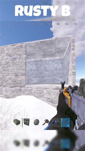 2x1 Bunker in 30 seconds: Rust Solo Base Design #rust #rustbunker #rustsolobase #rust2x1 #rustgame #rustclips