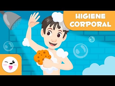 Higiene corporal para niños - Hábitos de higiene - La ducha, lavado de manos, dientes y cara