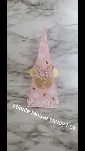 Minnie Mouse beautiful candy box favors #minniemouse#favors#smallbusinesscheck #etsyseller