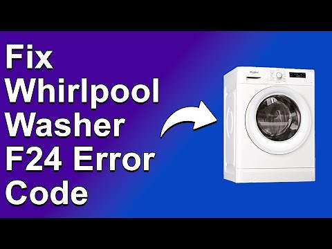 Whirlpool Washer F24 Error Code (A Simple Guide To Meaning, Cause, And Solutions)