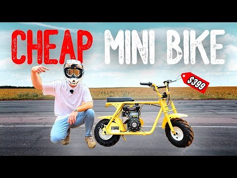 I Tested the CHEAPEST Mini Bike on the Internet [Hoverhearts 99CC]