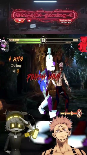 VIVIAN (V) vs SUKUNA! 😈🔥 Funny Fatality | MK9 Mods #shorts