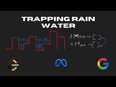 Trapping Rain Water || Leetcode 42 || EASY APPROACH || COMPLETE EXPLANATION