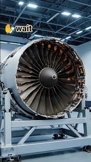 Aircraft engine how does it running 🙄