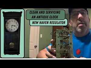 Breathing New Life into an Old Wall Clock - New Haven Store Regulator Wall Clock Repair and Service