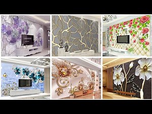 Top 45 ! Modern 3D & 4D Wallpaper Design Ideas 2024 | Latest Wall Decor Ideas #home #design #3d