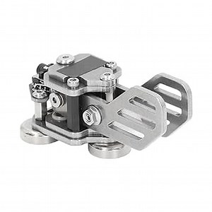 Morse Code Key, Double Paddle Adjustable Buttons Mini CW Key Adjustable Distance Switching 3.5mm Standard Stereo Stainless Steel Automatic Telegraph Key