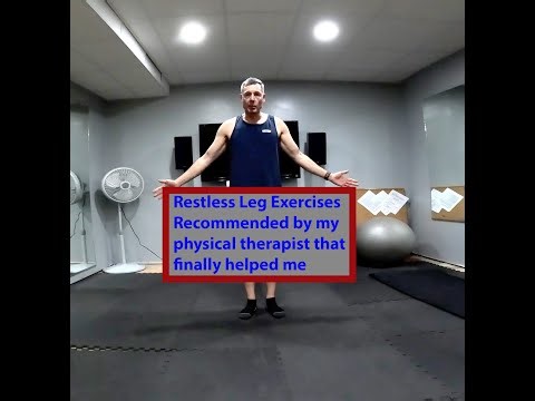 Restless Leg (RLS) Physical Therapy Moves prescribed by my neuro. Helps sciatica, too.
