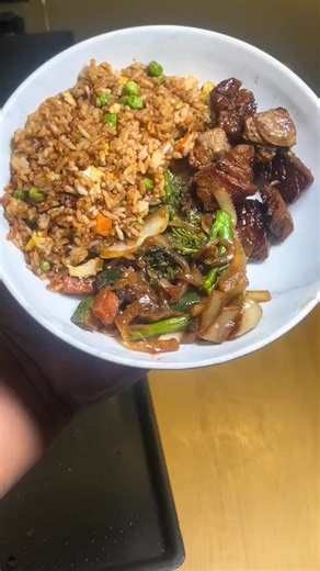 🔥 Sizzling Steak Hibachi on the Griddle! 🔥 Watch this juicy, restaurant-style hibachi steak come to life with that perfect sear, buttery garlic flavor, and a side of golden-fried rice. Who needs takeout when you can make this at home? 🍽️🔥 #hibachi #hibachigrill #hibachiathome #hibachinight #hibachidinner #friedricerecipe #friedrice #hibachirice #hibachifriedrice #cook #cooking #food #Foodie #dinner #Dinnerldeas #yum #yummy #fyp #easydinner #dinnerrecipe Grab the recipe to this poundcake & 50