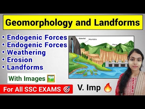 Geomorphology and Landforms | Geography For SSC Exams