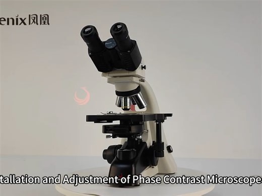 【Phenix】Installation and Adjustment of Phase Contrast Microscope