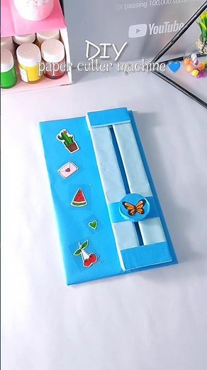 Diy paper cutter machine#youtubeshorts