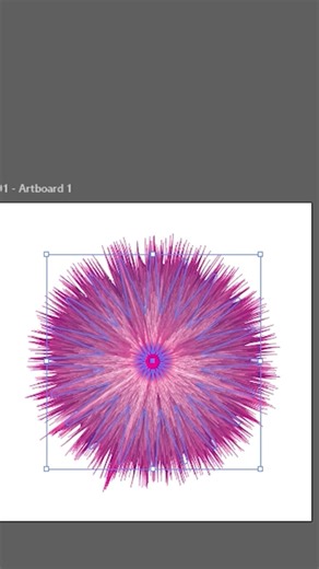 How to Create a Chrysanthemum Effect in Illustrator 🌸