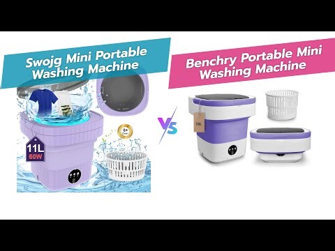 Mini Portable Washing Machine Showdown: Travel-Friendly Washers 🧺⚡