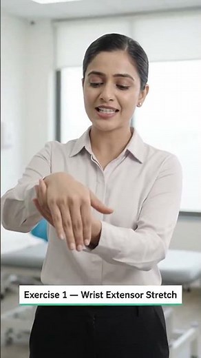Tennis Elbow Exercises | Elbow Pain Relief | Physiotherapy