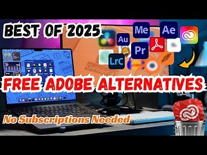 Best FREE Adobe Creative Cloud Alternatives in 2025 | No Subscriptions Needed!