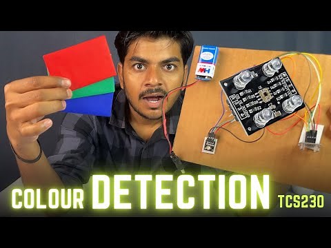 How to Make Colour Detector using Arduino || Arduino Color Sensing Tutorial TCS 230 TCS3200