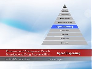 Investigational Drug Accountability: Agent Dispensing