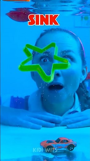 SINK or FLOAT: The Ultimate Water Challenge! 💦 😮 #KidsLesson