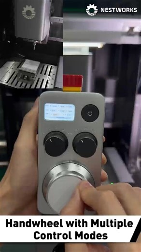 Take manual machining to the next level – and enjoy every turn! The MPG handwheel lets you make micro-adjustments in fractions of a millimeter, perfect for precise positioning, contour tweaks, or fine-tuning workpieces. Feel the satisfaction as every adjustment translates instantly into smooth, exact movement. ✅ No overshooting ✅ No guesswork ✅ Smooth, precise control Make manual operations faster, more accurate, and experience the joy of machining—total control right at your fingertips. ✨ Stay 