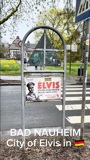 More ELVIS PRESLEY in Bad Nauheim, Germany #elvispresley #germanytourism #travel